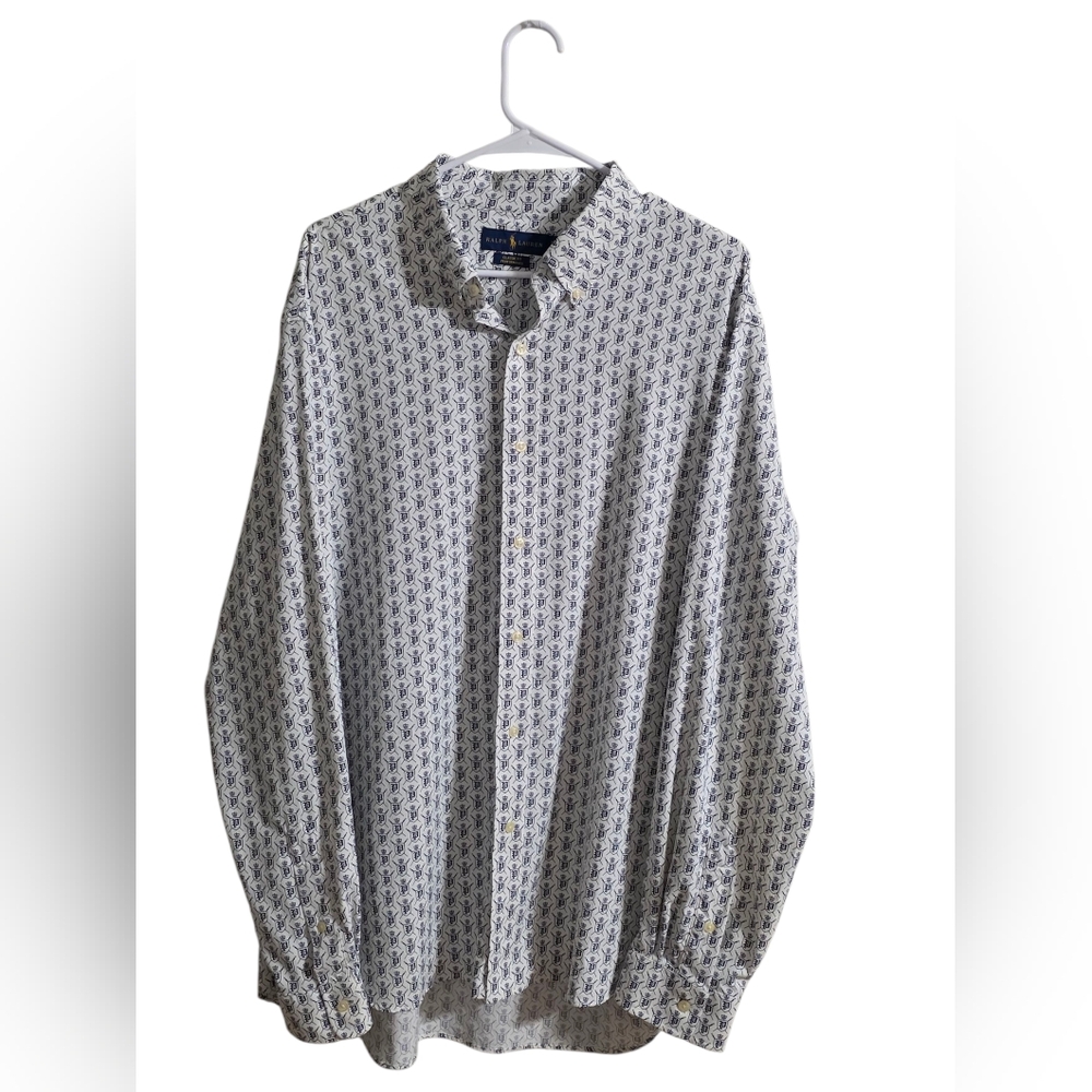 Polo Ralph Lauren Performance Long Sleeve Button Down Shirt Size XL - Picture 2 of 9